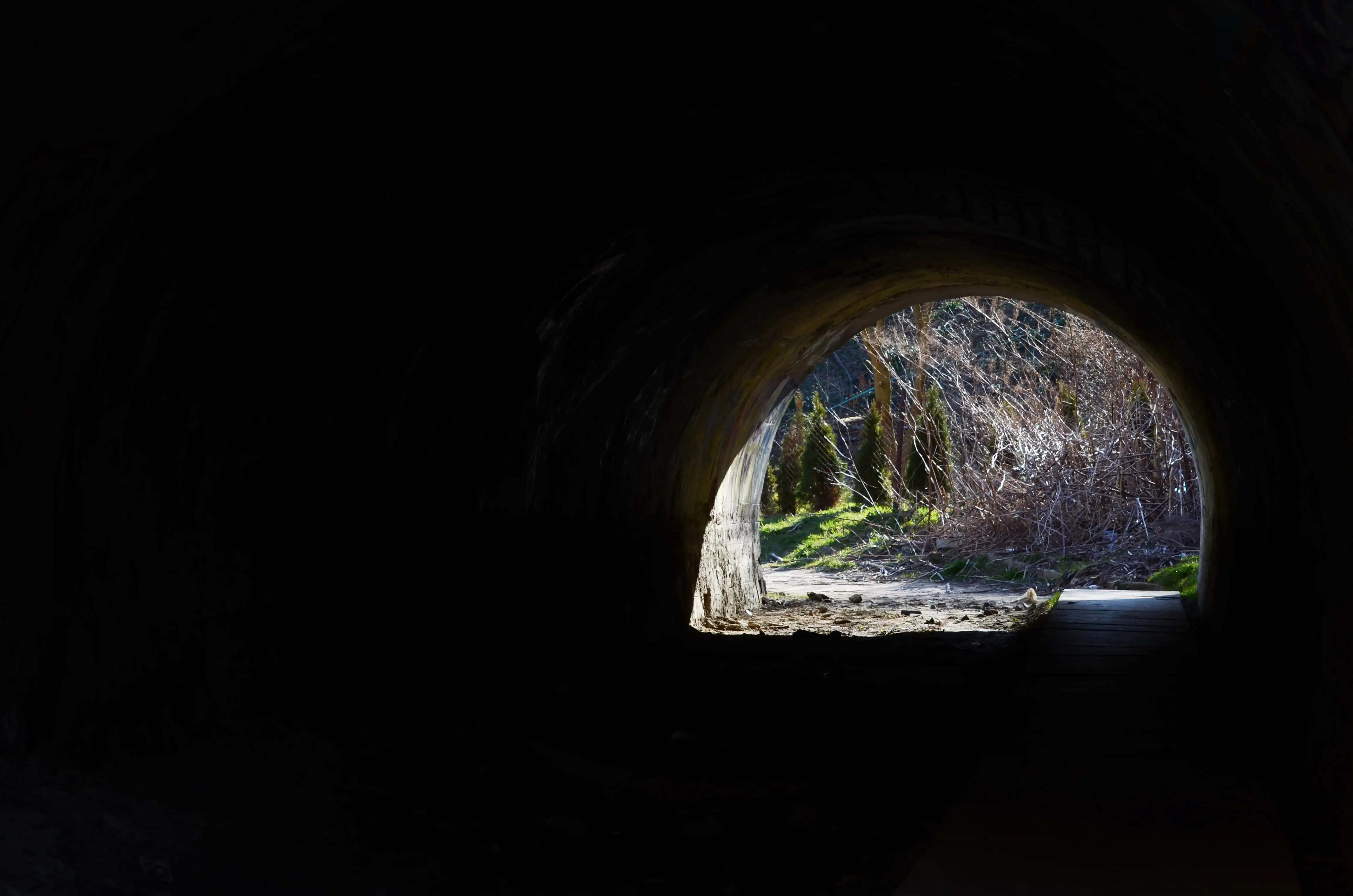 Background image presenting cave